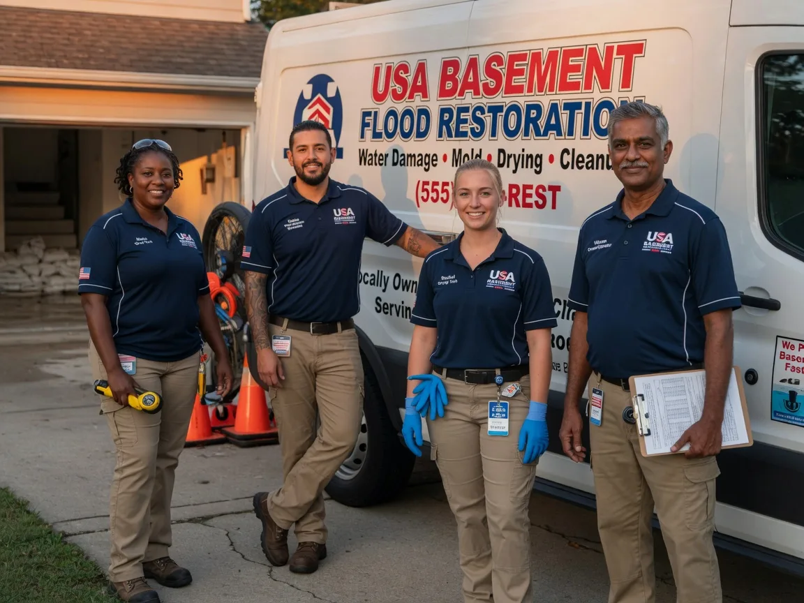 Basement Flood Cleanup company in Omaha, GA